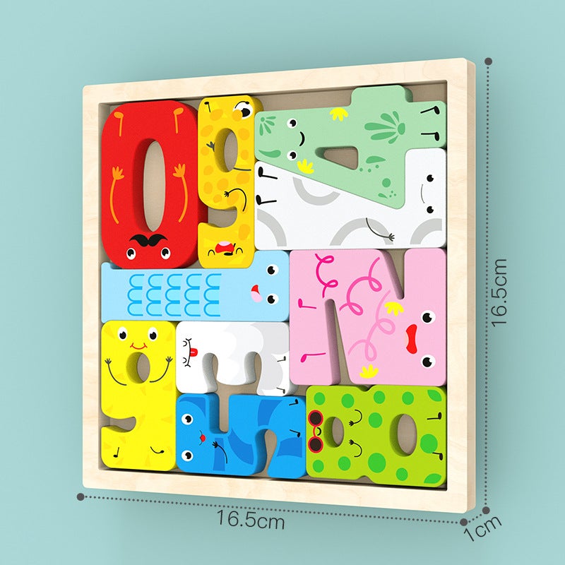 Children'S Day Gift Children'S Educational Creative Wooden Three-Dimensional Puzzle Tetris Three-Dimensional Animal Puzzle Puzzle Building Block Toys - Image 5